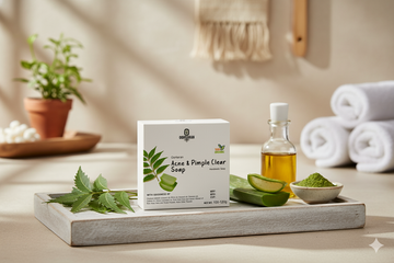 Oorkaran Acne & Pimple Clear Soap – 100% Natural & Handmade 🌿✨