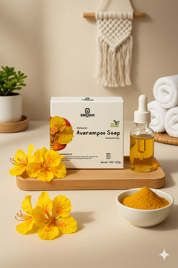 Oorkaran Avarampoo Herbal Soap – 100% Natural & Handmade 🌿🌼