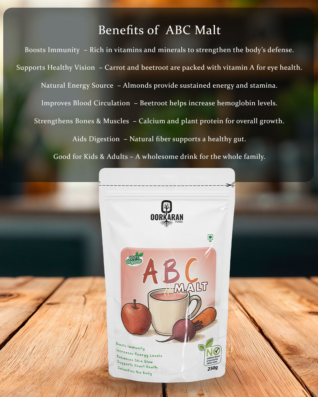Oorkaran ABC Malt – Apple • Beetroot • Carrot